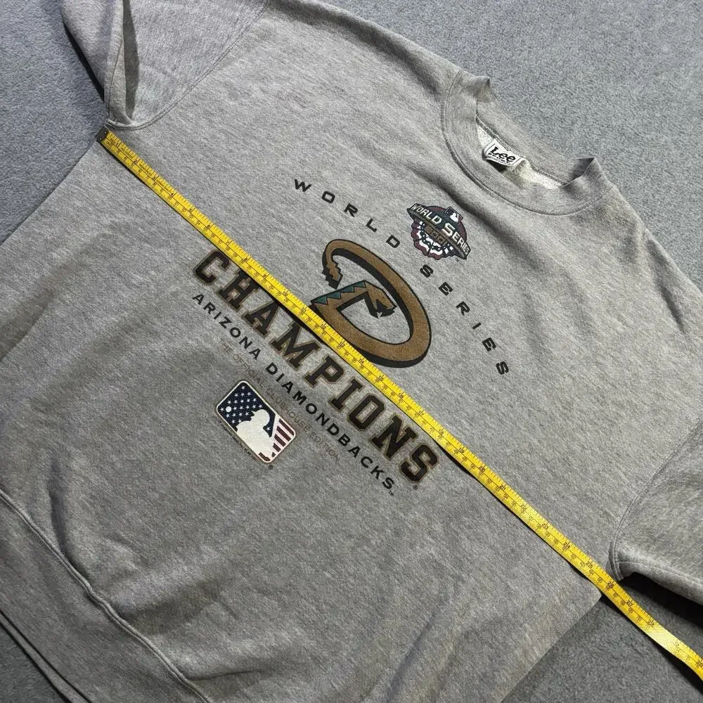 Vintage 2001 Arizona Diamondbacks World Series Champions Crewneck Sweatshirt XL
